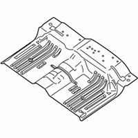 OEM 2007 Nissan Titan Floor-Rear, Front - 74512-ZH030