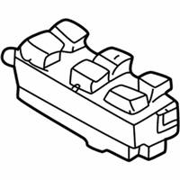 OEM 2003 Nissan Pathfinder Switch Assy-Power Window, Assist - 25411-6Y300