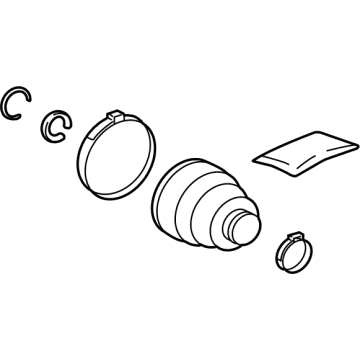 OEM Lexus NX250 CV Joint Boot - 0443912030