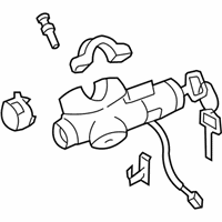 OEM Nissan 350Z Lock Set-Steering - D8700-6J00M