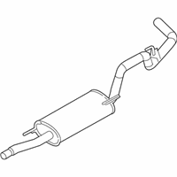 OEM 2014 Ford F-150 Muffler - EL3Z-5230-A