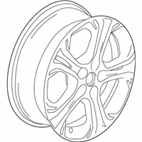 OEM 2019 Chevrolet Bolt EV Wheel, Alloy - 42711718