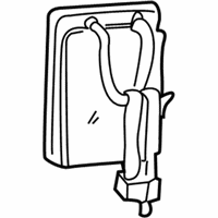 OEM 2002 Cadillac Escalade Evaporator, Auxiliary A/C - 12477713