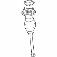 OEM 2005 Lexus LS430 Cylinder Assy, Pneumatic, Rear RH W/Shock Absorber - 48080-50130