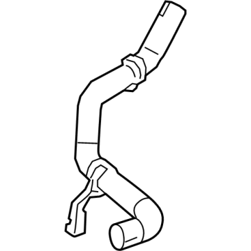 OEM 2021 Toyota RAV4 Prime Lower Hose - 16571-25120