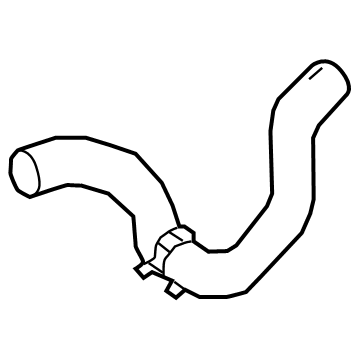 OEM Toyota Venza Upper Hose - 16572-F0100