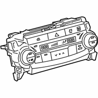 OEM 2017 Toyota Camry Dash Control Unit - 55900-06320