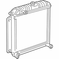 OEM 1998 Dodge B2500 Engine Cooling Radiator - 52029630AC