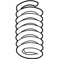 OEM 2011 Ram 2500 Front Coil Spring - 68050568AA