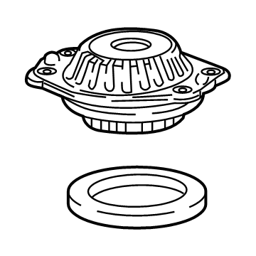 OEM 2021 Cadillac XT4 Strut Mount - 84600971