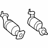 OEM 2016 Chevrolet Caprice Catalytic Converter - 92285190