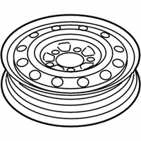 OEM 2008 Kia Sedona Wheel Assembly-Temporary - 529104D300