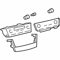 OEM Toyota Camry Dash Control Unit - 55900-06290