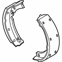 OEM Pontiac Brake Shoes - 25960262