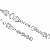 OEM Toyota Camry Axle Assembly - 43410-33311