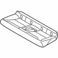 OEM 2018 BMW i3s Foam Part, Seat, Rear - 52-20-7-464-313