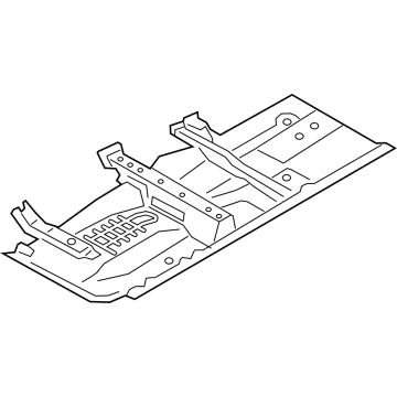 OEM 2022 BMW M440i FLOOR PANEL LEFT - 41-00-9-879-503