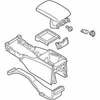 OEM 2013 Infiniti M56 Console Complete - 96905-1MA6B