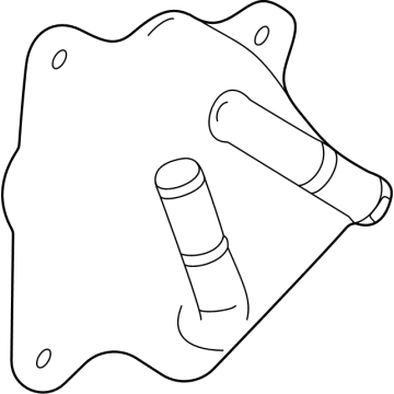 OEM 2022 Lexus NX350h Cooler Assy, Oil - 15710-25010