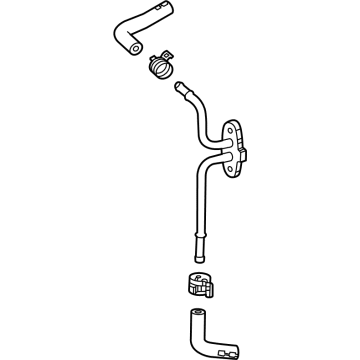 OEM 2021 Chevrolet Trailblazer Coolant Line - 12703243