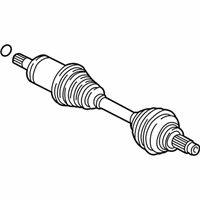 OEM 2001 BMW 325i Cv Axle Assembly Left - 31-60-7-505-199