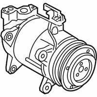 OEM 2018 BMW X1 A/C COMPRESSOR W/O MAGNETIC - 64-52-5-A3F-1D1