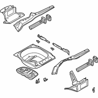 OEM BMW Trunk Floor - 41-11-7-125-159