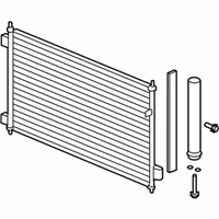 OEM 2010 Acura ZDX Condenser Assembly - 80110-SZN-A02