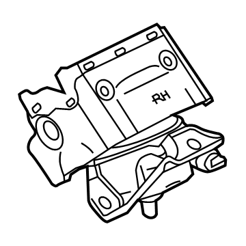 OEM 2021 Chevrolet Suburban Front Mount - 84718753