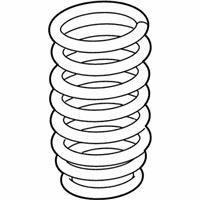 OEM 2017 BMW 650i xDrive REAR COIL SPRING - 33-53-6-798-832