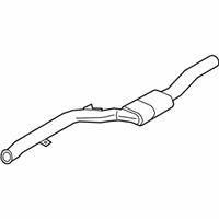 OEM 2022 BMW 530e xDrive RP-EXHAUST PIPE CATALYTIC CO - 18-30-8-698-947
