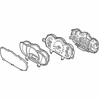 OEM 2015 Kia Rio Cluster Assembly-Instrument - 940341W770