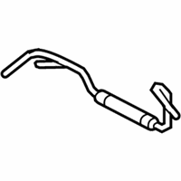 OEM Lexus RX350 Power Steering Return Tube Assembly - 44420-0E020