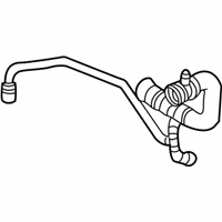 OEM 2001 BMW X5 Upper Radiator Coolant Hose - 11-53-7-500-746