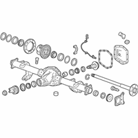 OEM 2017 Chevrolet Colorado Axle - 23234089