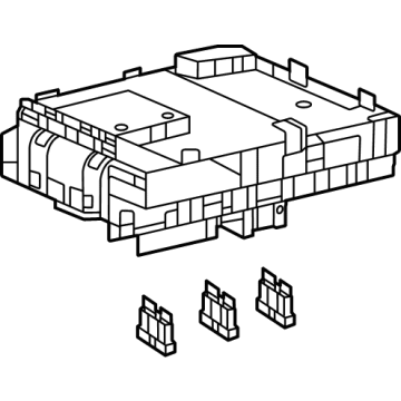 OEM Acura TLX Box Assembly, Fuse - 38200-TGV-A01