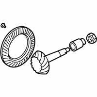 OEM 2010 Jeep Commander Gear Kit-Ring And PINION - 5135768AE