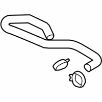 OEM 2011 GMC Sierra 2500 HD Upper Hose - 22762638