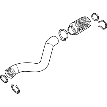 OEM 2020 Cadillac CT4 Air Inlet Tube - 84009656