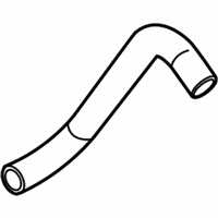 OEM 2009 Lincoln Town Car Lower Hose - 4W1Z-8286-A