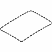 OEM 2018 BMW X2 Gasket, Roof Cut-Out - 54-10-7-332-706
