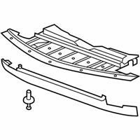 OEM Pontiac Splash Shield - 20860107