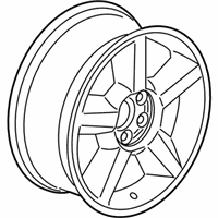 OEM 2013 Chevrolet Avalanche Wheel - 9597685