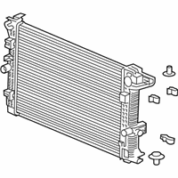 OEM 2018 Buick Envision Radiator - 22942965