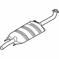 OEM Mercury Muffler - 9L8Z-5230-G