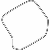 OEM BMW 550i GT xDrive Seal, Rear Lid, Top - 51-76-7-237-488