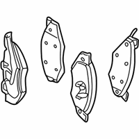 OEM 1988 Dodge W150 Shoe and Lining Package - 4728777