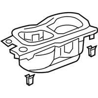 OEM 2019 Acura TLX Cup Holder Assembly - 77230-TZ4-A01ZA