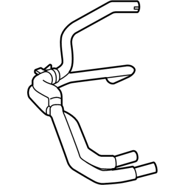 OEM Lexus NX350h Hose Assembly, TRANSMISS - 32930-42060