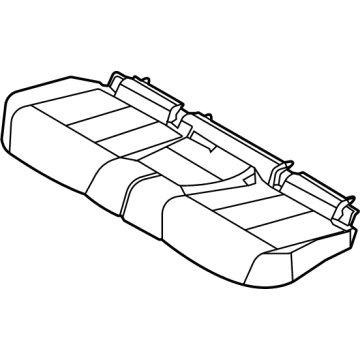 OEM 2021 BMW X5 Foam Part Seat Cushion - 52-20-9-495-823